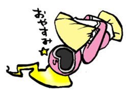 Peach ranger's Pink life sticker #3567301