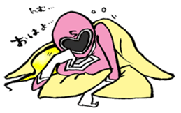 Peach ranger's Pink life sticker #3567303