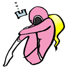 Peach ranger's Pink life sticker #3567308