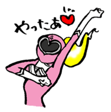 Peach ranger's Pink life sticker #3567309