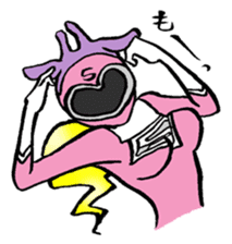 Peach ranger's Pink life sticker #3567318