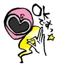 Peach ranger's Pink life sticker #3567323