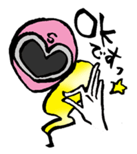 Peach ranger's Pink life sticker #3567323