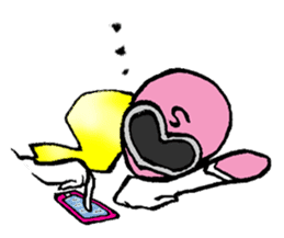 Peach ranger's Pink life sticker #3567325
