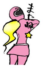 Peach ranger's Pink life sticker #3567327