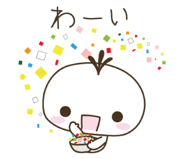 YURUKABICHARA ( platinum white ) sticker #3567666