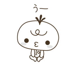 YURUKABICHARA ( platinum white ) sticker #3567680