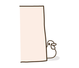 YURUKABICHARA ( platinum white ) sticker #3567681