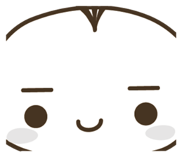 YURUKABICHARA ( platinum white ) sticker #3567682