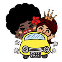 Ugly Jao Ngoa & Pretty Princess Rojjana sticker #3567708