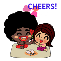 Ugly Jao Ngoa & Pretty Princess Rojjana sticker #3567723