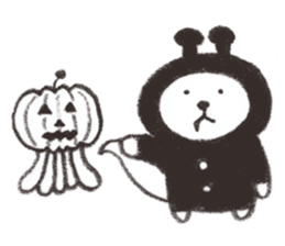 Bear from outer space 2 sticker #3568482