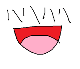 Infant writing word message5 sticker #3568957