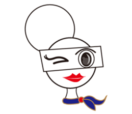 Ninja emoticon sticker #3569194