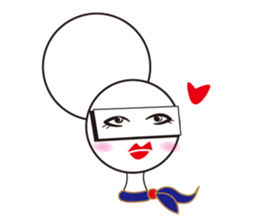 Ninja emoticon sticker #3569205