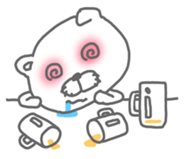 Arrow love cat sticker #3569784