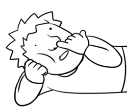 Tadano-kun of life sticker #3569966