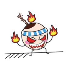Mr. Round Egg sticker #3570096