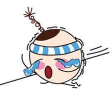 Mr. Round Egg sticker #3570098