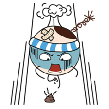 Mr. Round Egg sticker #3570104