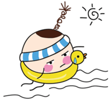 Mr. Round Egg sticker #3570117