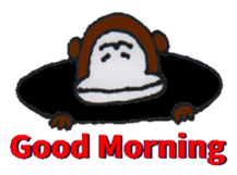 MONKEY & GORILLA sticker #3570292