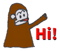 MONKEY & GORILLA sticker #3570294