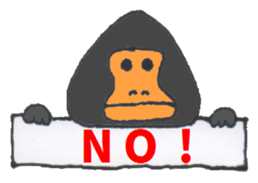 MONKEY & GORILLA sticker #3570309