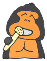 MONKEY & GORILLA sticker #3570315
