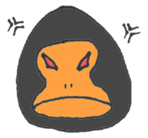 MONKEY & GORILLA sticker #3570317