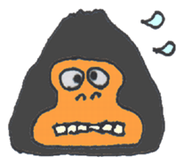 MONKEY & GORILLA sticker #3570323