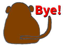 MONKEY & GORILLA sticker #3570328