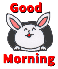 CAT & RABBIT sticker #3570853