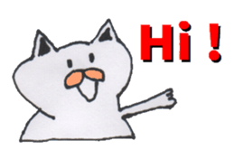 CAT & RABBIT sticker #3570854