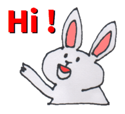 CAT & RABBIT sticker #3570855