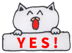 CAT & RABBIT sticker #3570860