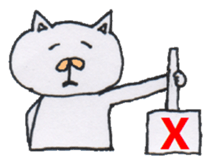 CAT & RABBIT sticker #3570864