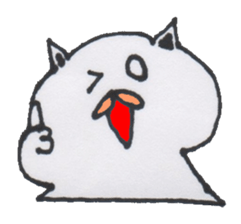 CAT & RABBIT sticker #3570867