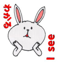 CAT & RABBIT sticker #3570874