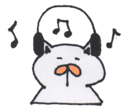 CAT & RABBIT sticker #3570878