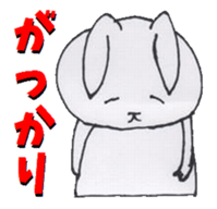 CAT & RABBIT sticker #3570883