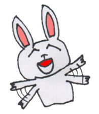CAT & RABBIT sticker #3570887