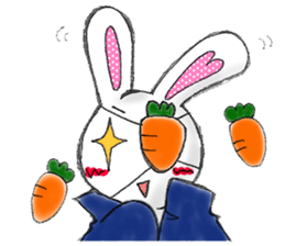 Rabbit chu-ni sticker #3570942