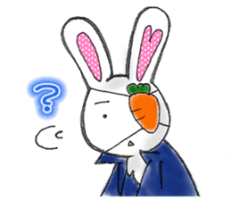 Rabbit chu-ni sticker #3570947