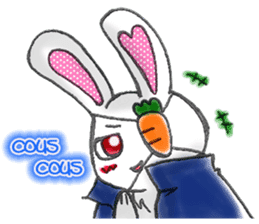 Rabbit chu-ni sticker #3570953