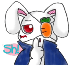 Rabbit chu-ni sticker #3570969