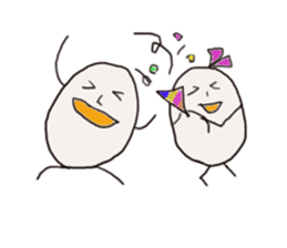 boiled eggs sticker #3571034