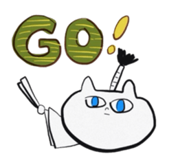 Im Cat human sticker #3571660