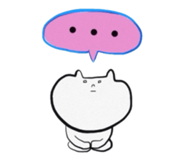 Im Cat human sticker #3571661