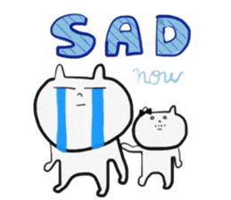 Im Cat human sticker #3571662